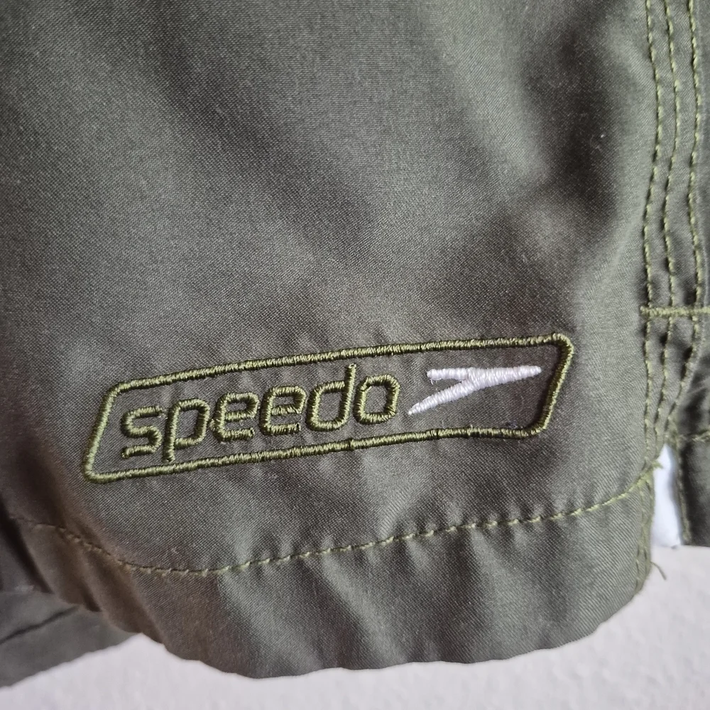 Speedo Olive Athletic Shorts